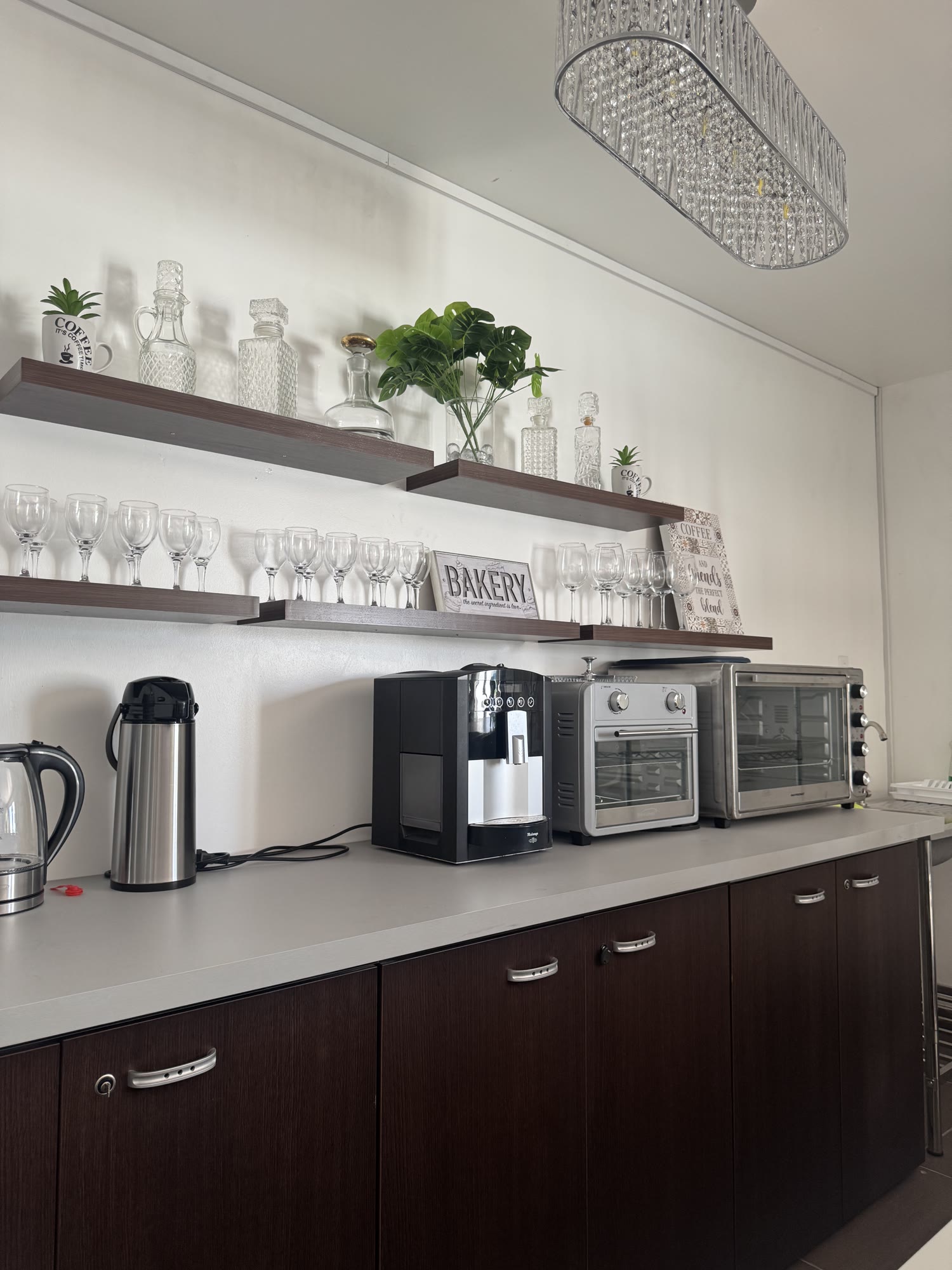 The D'Nova coffee bar — espresso in partnership with VR Coffee